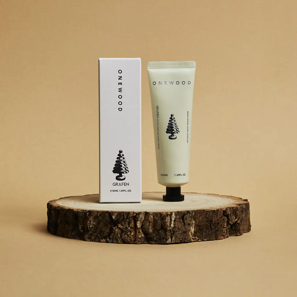[고보습/무화과우디]그라펜 타투 퍼퓸 원우드 핸드크림 50ml